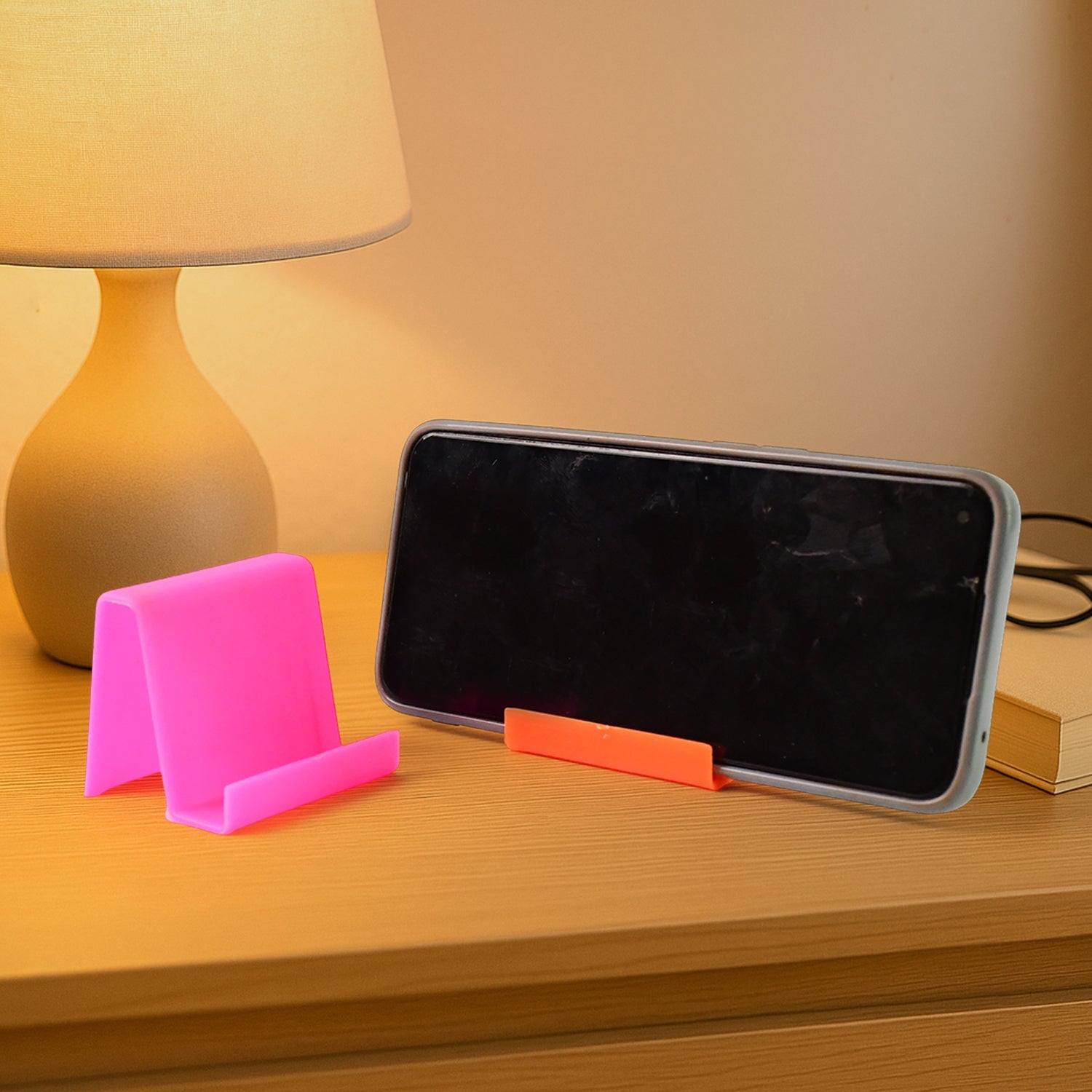 Solid Base Mobile Stand